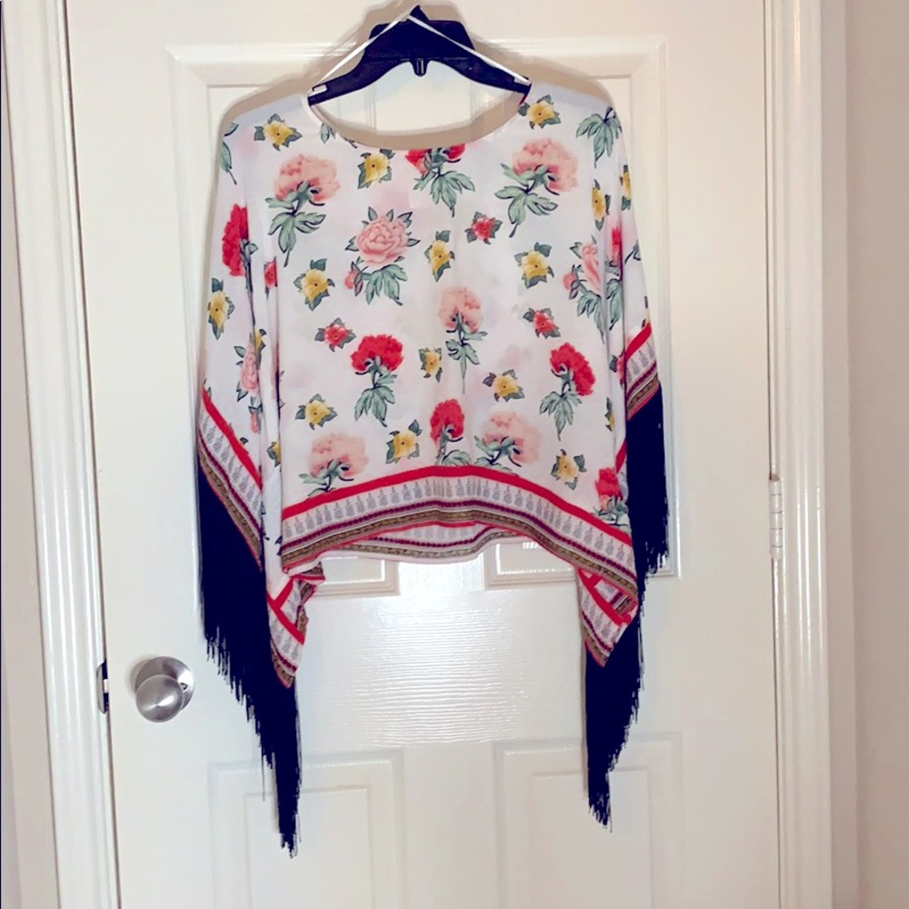 Coachella Collection Fringed Crop Top